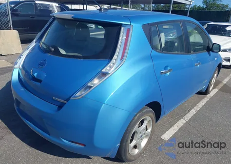 2012 Nissan Leaf Sl z USA, uszkodzony, nr VIN JN1AZ0CP9CT018876